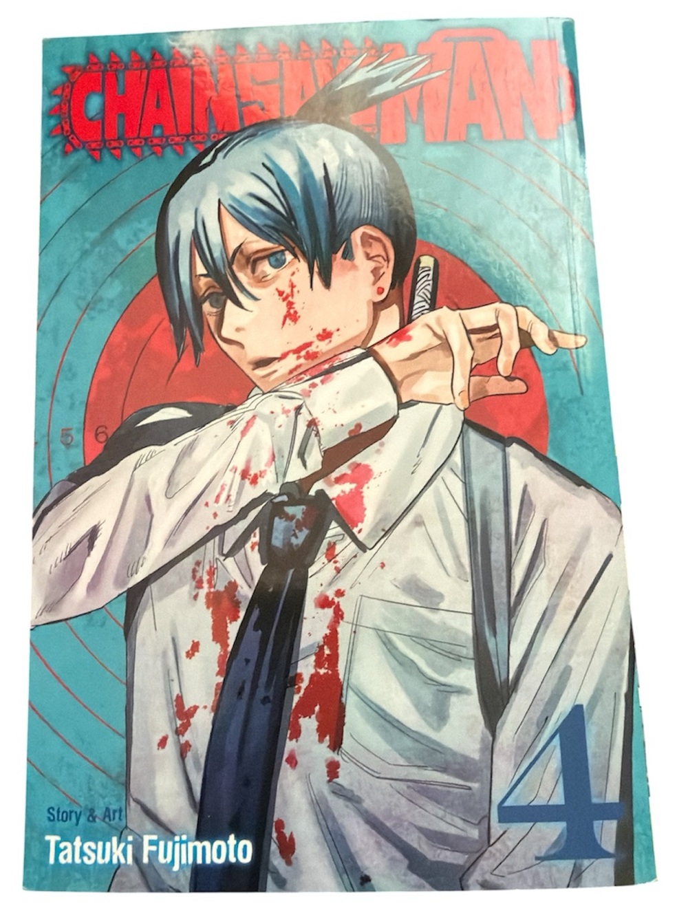 Chainsaw Man Volume 4 Manga by Tatsuki Fujimoto Viz Media Shonen Jump